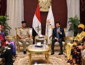 وزير الشباب والرياضة يلتقي زوجات الدبلوماسيين   والعسكريين الدارسين بدورة التعاون الأفريقي