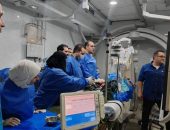الورشة الرابعة لعلاج الحالات المصابة بالكولسترول التاجية الشديدة التعقيد والشديدة التكلس بمستشفى طب الدمياط .
