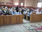 عقد فرع المنظمة بمحافظة دمياط وبالتعاون مع التحالف الوطني للعمل الأهلي التنموي ندوةتثقيفية توعوية بعنوان “العمل التطوعي في الشرائع السماوية “
