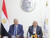لقاء مصري سويدي بوزارة التعليم العالي والبحث العلمي لبحث التعاون المشترك