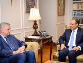 وزير الخارجية والهجرة وشئون المصريين بالخارج يستقبل المدير التنفيذي للغرفة الألمانية العربية للصناعة والتجارة