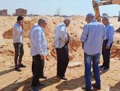 ‫ مسئولو ” الإسكان” يتفقدون موقف مشروعات المرافق بالمناطق المضافة لمدينة العبور الجديدة