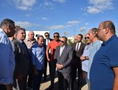 محافظ بورسعيد يتفقد التجهيزات النهائية لاستقبال بطولة العالم لألعاب الجري والسباحة والرماية بمدينة بورفؤاد