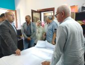 نائب محافظ الجيزة يتفقد مشروعات التطوير والرصف بمركز أوسيم و أعمال الرصف بطريق طراد النيل وطريق ترعة الزمر