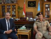 نائب رئيس جامعة الأزهر للوجه القبلي يستقبل السيد محافظ أسيوط؛ للمشاركة فى احتفال فرع الجامعة بذكرى المولد النبوي الشريف وانتصارات أكتوبر المجيدة “