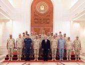 السيد الرئيس عبد الفتاح السيسى رئيس الجمهورية القائد الأعلى للقوات المسلحة يرأس اجتماع المجلس الأعلى للقوات المسلحة بالقيادة الاستراتيجية
