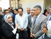 محافظ الجيزة يفتتح قسم الطوارئ بمستشفي ٦ أكتوبر المركزي ووحدة طب الأسرة بالبشاير