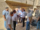 نائب محافظ الجيزة يتفقد أعمال مشروعات الخطة الأستثمارية للتطوير و تركيب بلاط الأنترلوك لعدد ٥ مناطق بمدينة البدرشين