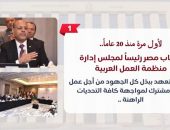 مصر رئيساً لمنظمة العمل العربية..ووزير العمل يتعهد بتعزيز العمل العربي المشترك لمواجهة التحديات ..