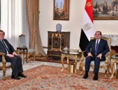 السيد الرئيس عبد الفتاح السيسي يستقبل السيد “خوسيه مانويل ألباريس” وزير الخارجية والاتحاد الأوروبي والتعاون الإسباني، والوفد المرافق له، وذلك بحضور الدكتور بدر عبد العاطي وزير الخارجية والهجرة وشئون المصريين في الخارج، بالإضافة إلى سفير إسبانيا بالقاهرة.