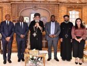 قداسة البابا يستقبل سفير  غانا