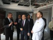 محافظ كفرالشيخ يتفقد أعمال تطوير قسم الإستقبال والطوارئ بمستشفى العبور بعاصمة المحافظة