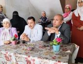 استقبال الطالبات الجدد في المدينة الجامعية بدراسات بنات كفر الشيخ .
