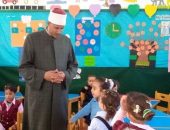 فضيلة الدكتور عبد الناصر شهاوي، رئيس منطقة كفر الشيخ الأزهرية، يشهد طابور الصباح بمعهد فرج الكبرى الثانوي بالرياض