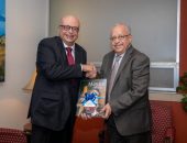 سفير مصر يلتقي وزير خارجية جواتيمالا