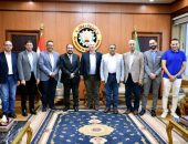 محافظ الدقهلية يستقبل وفد الشركة القابضة لمياة الشرب والصرف الصحي والمكتب الاستشاري لتنفيذ مكون المياة والصرف الصحي بمشروعات مصرف كيتشنر بنطاق الدقهلية.