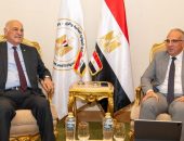 الدكتور سويلم يلتقى وزير الموارد المائية بالجمهورية العراقية