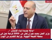 وزير العمل محمد جبران يُعلن عن  3000 فرصة عمل في مشروع محطة الضبعة النووية