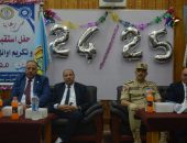نائب رئيس جامعة الأزهر للوجه القبلي يشارك فى احتفالية استقبال الطلاب الجدد وانتصارات أكتوبر بكلية طب الأسنان بأسيوط