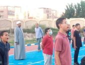 فضيلة الدكتور عبد الناصر شهاوي، رئيس الإدارة المركزية لمنطقة كفر الشيخ الأزهرية، يشهد فعاليات طابور الصباح والإذاعة المعهدية بمعهد كفر الشيخ الإعدادي بنين
