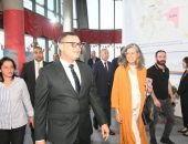 وزير الإسكان يصطحب وكيلة الأمين العام للأمم المتحدة فى جولة بمنطقة الأعمال المركزية بالعاصمة الإدارية الجديدة