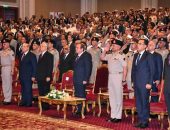 السيد الرئيس عبد الفتاح السيسي يشهد الندوة التثقيفية رقم ٤٠ لنصر أكتوبر ١٩٧٣.