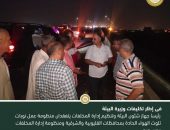 رئيسا جهاز شئون البيئة وتنظيم إدارة المخلفات يتفقدان منظومة عمل نوبات تلوث الهواء الحادة بمحافظات القليوبية والشرقية ومنظومة إدارة المخلفات ببورسعيد