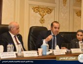 المستشار محمود فوزي، وزير الشئون النيابية والقانونية والتواصل السياسي، يشارك في اجتماع لجنة التعليم والبحث العلمي بمجلس النواب للنقاش حول مشروع قانون إنشاء المجلس الوطني للتعليم والبحث والابتكار.