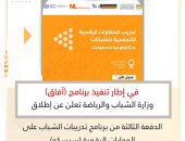 وزارة الشباب والرياضة تعلن عن إطلاق الدفعة الثالثة من برنامج تدريبات الشباب على المهارات الرقمية (سيسكو )