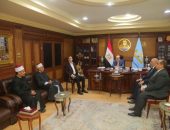 محافظ كفرالشيخ يستقبل وكيل وزارة الأوقاف الجديد