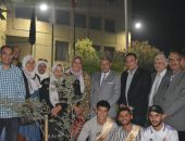نائب رئيس جامعة الأزهر للوجه القبلي يشارك فى انطلاق فعاليات غرس 500 شجرة مثمرة ضمن المبادرة الرئاسة ” يد واحدة “بالتعاون مع وزارة البيئة.