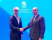 السفير المصري بهلسنكي يلتقي بالمبعوث الفنلندي الخاص للمياه