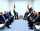 السيد الرئيس عبد الفتاح السيسي يلتقي  بالرئيس الفلسطيني محمود عباس، وذلك على هامش انعقاد قمة تجمع البريكس بمدينة قازان بروسيا الاتحادية.