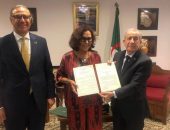 لقاء السفير المصري بالجزائر مع وزير السياحة والصناعات التقليدية الجزائري