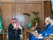 لقاء القنصل العام المصري في جدة مع أمير منطقة عسير بالمملكة العربية السعودية