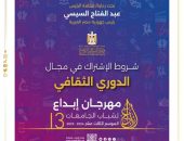 الشباب والرياضة تعلن عن شروط الإشتراك في مجال الدوري الثقافي – تحت شعار (نوابغ مصرية) .. جائزة الكاتب والروائي ( جمال الغيطاني) بمهرجان إبداع في الموسم الثالث عشر ٢٠٢٤ – ٢٠٢٥