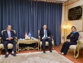 محافظ دمياط يستقبل الفريق أسامة المندوه و ممثلى التحالف الوطنى للعمل الأهلى التنموى ويشهد الندوة التثقيفية عن انتصارات حرب أكتوبر المجيدة