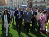وزيرة التنمية المحلية تشارك تفقد رئيس الوزراء  للمدرسة المصرية اليابانية -السلام 2 بحي عتاقة
