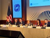 وزير الاستثمار والتجارة الخارجية يشارك باجتماع موسع ضم أعضاء غرفة التجارة الأمريكية ومجلس الأعمال المصري الأمريكي.