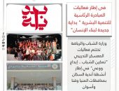 وزارة الشباب والرياضة تختتم فعاليات المعسكر التدريبي “تمكين الشباب .. إبداع ووعي” في إطار أنشطة أندية السكان بمحافظات المنيا وقنا وأسوان