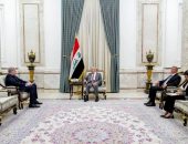 السفير المصري في العراق يلتقى مع رئيس جمهورية العراق