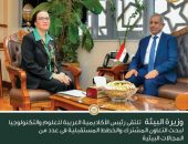 وزير البيئة تلتقى رئيس الأكاديمية العربية للعلوم والتكنولوجيا لبحث التعاون المشترك والخطط المستقبلية فى عدد من المجالات البيئية