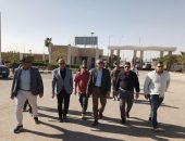 نائب”رئيس هيئة المجتمعات العمرانية” يتفقد محطة مياه العبور الرئيسية بالمنطقة الصناعية