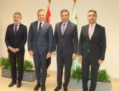 وزيرا الزراعة والتموين يبحثان مع وزير الزراعة الإيطالي التعاون في مجال تحقيق الأمن الغذائي