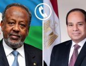 السيد الرئيس عبد الفتاح السيسي يجري اتصالاً هاتفياً اليوم بالرئيس الجيبوتي إسماعيل عمر جيله