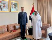 سفير جمهورية العراق في ابوظبي يلتقي وزير دولة في وزارة الخارجية الإماراتية
