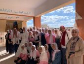 استقبال منطقة الاسكندرية الأزهريّة، برئاسة فضيلة الدكتور عبد العزيز أبو خزيمة،  الدكتورة عبير عكاظ، ممثل المجلس الثقافي البريطاني لمعهدي محرم الابتدائي والإعدادي