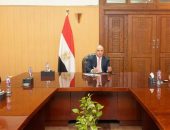 الأستاذ الدكتور/ هاني سويلم يلتقى الاستاذ الدكتور/ هشام حجاج ، ونائب رئيس شركة Inspur الصينية
