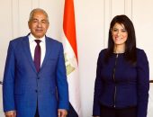 وزيرة التخطيط والتنمية الاقتصادية والتعاون الدولي تلتقي اللواء أحمد العوضي رئيس لجنة الدفاع والأمن القومي والنائبة غادة علي عضو المجلس عن تنسيقية شباب الأحزاب