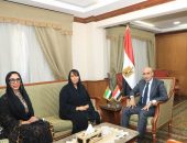 وزير التربية والتعليم يستقبل سفيرة دولة الإمارات لدى مصر لبحث سبل تعزيز التعاون فى مجال التعليم قبل الجامعي